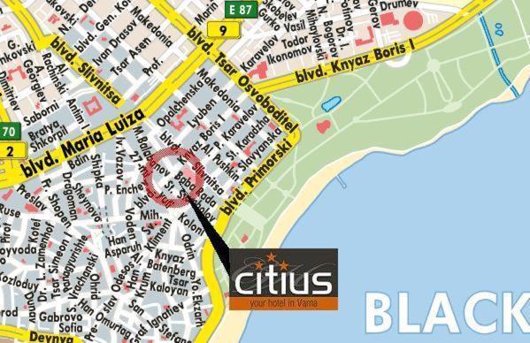 Citius Hotel Βάρνα Εξωτερικό φωτογραφία